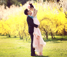 4月25日拍摄刘静媛夫妇